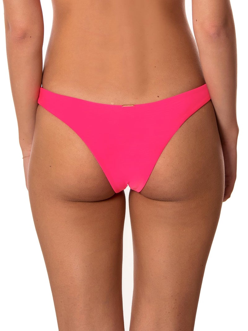 RELLECIGA Women's Cheeky Brazilian Cut Bikini Bottom Watermelon Red Size Small - Image 5